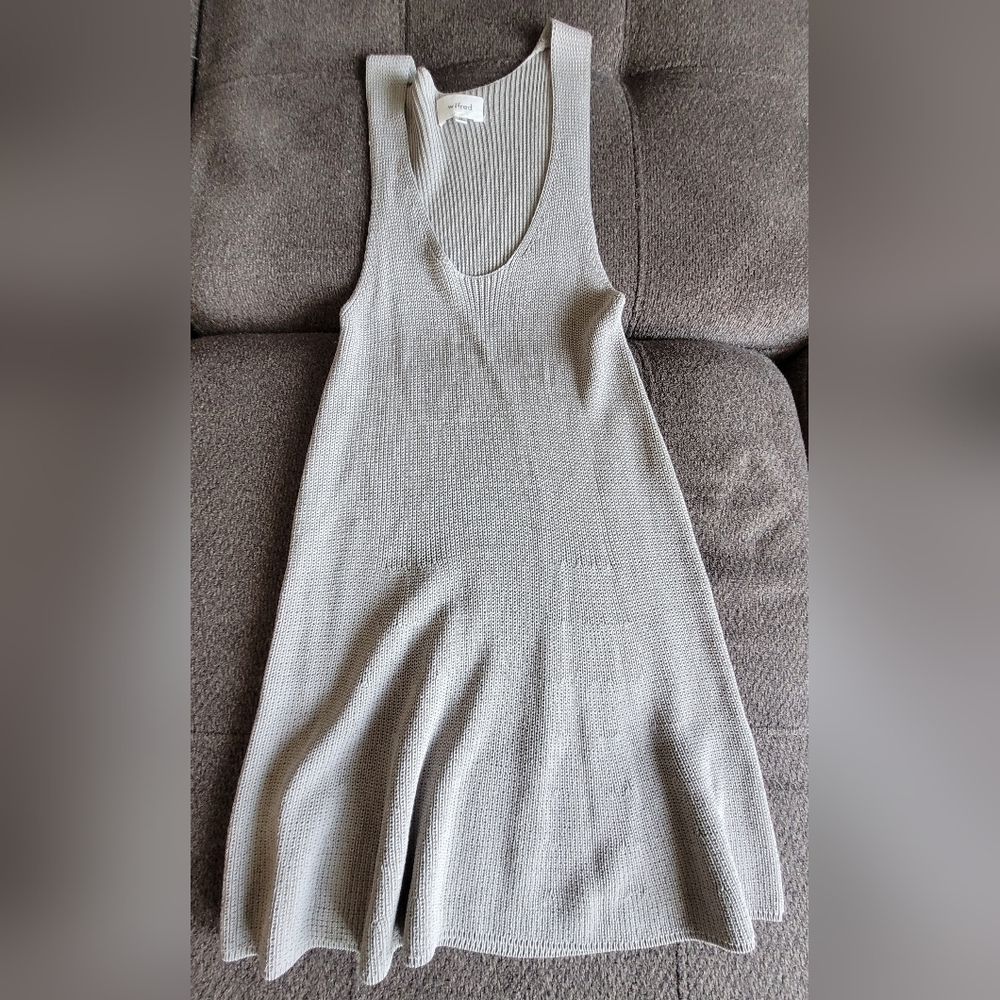 Wilfred Cream Ribbed Knit Top - Picture 4 of 8